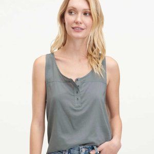 Splendid Paige Soft Tank in Olive